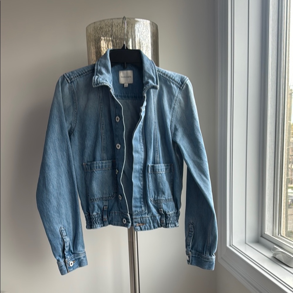 Favorite Daughter Light Blue Denim Jacket